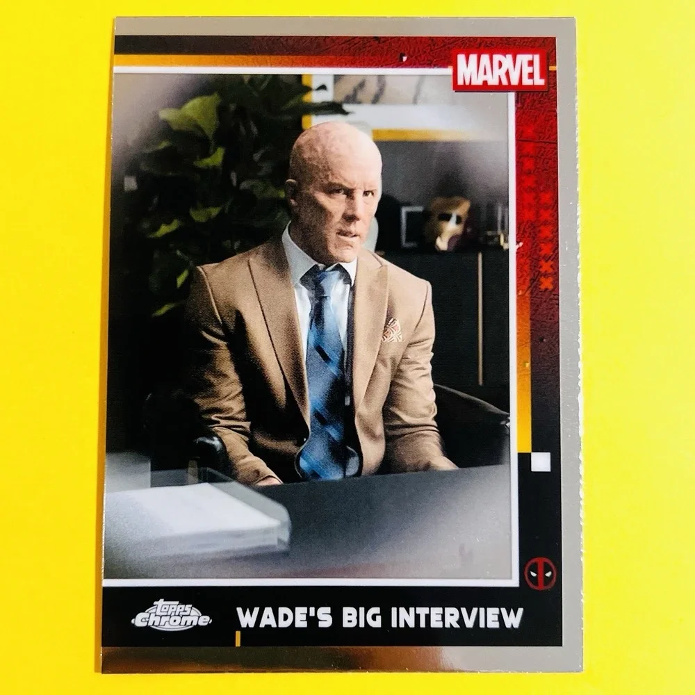 2025 Topps Chrome Deadpool & Wolverine Wade's Big Interview‎ #55 Insert